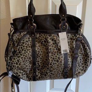 LARGE TOTE CHEETAH LEOPARD PRINTS